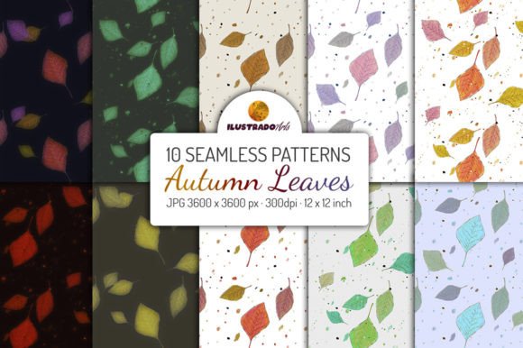 AUTUMN LEAVES SET