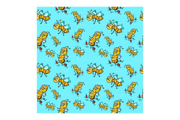 Cartoon Bees Pattern Clipart: A Strategic Creative Asset for Modern Design and Branding