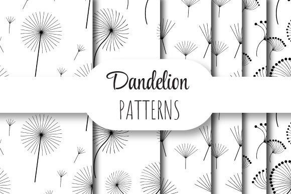 Dandelions: Seamless Vector Patterns for Modern Design