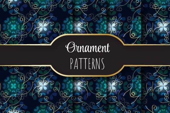 Glowing Ornaments: Radiant Vector Design Assets