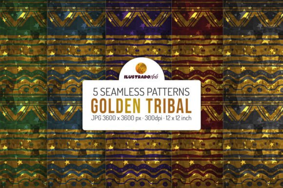 Golden Tribal Set