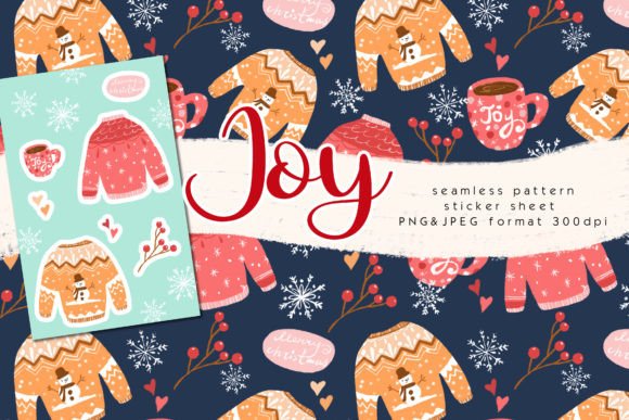 Joy Seamless Pattern and Sticker Sheet: A Practical Guide for Holiday Creatives