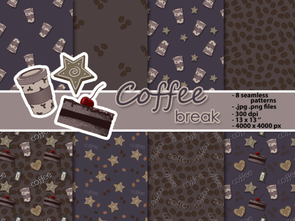 Pattern Set COFFEE BREAK