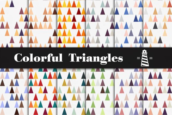 Triangle Digital Paper: Creative, High-Resolution Backgrounds for Real-World Projects