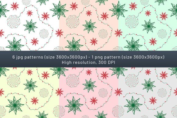 Winter Flowers Repeated Pattern: Versatile, High-Resolution Design Assets for Creative Professionals